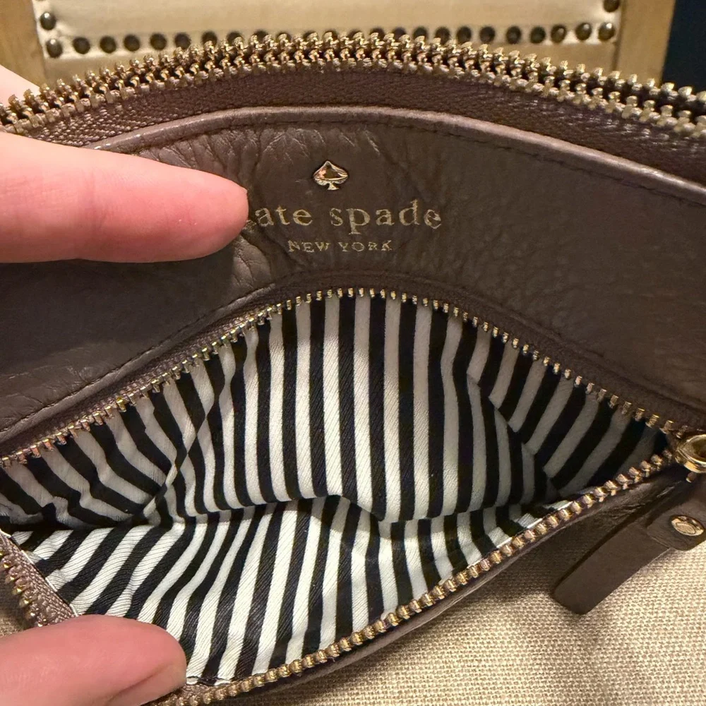 Kate Spade Pebbled Leather Small Card Wristlet